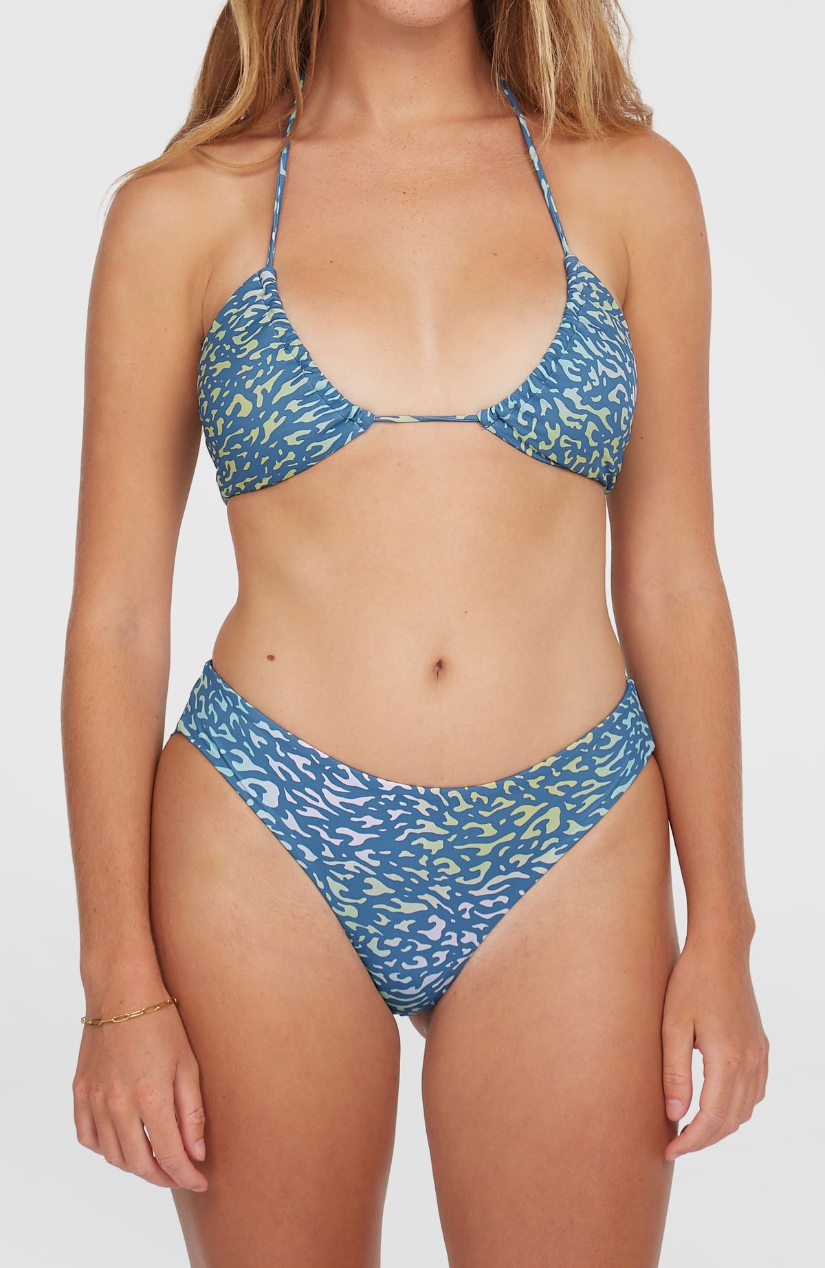 Bas de bikini Maoi | Yellow Animal Blur
