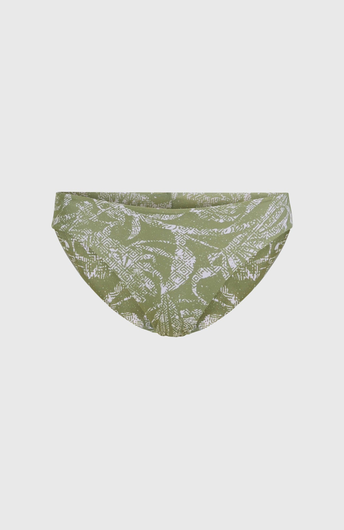 Bas de bikini Maoi | Green Textured Jungle