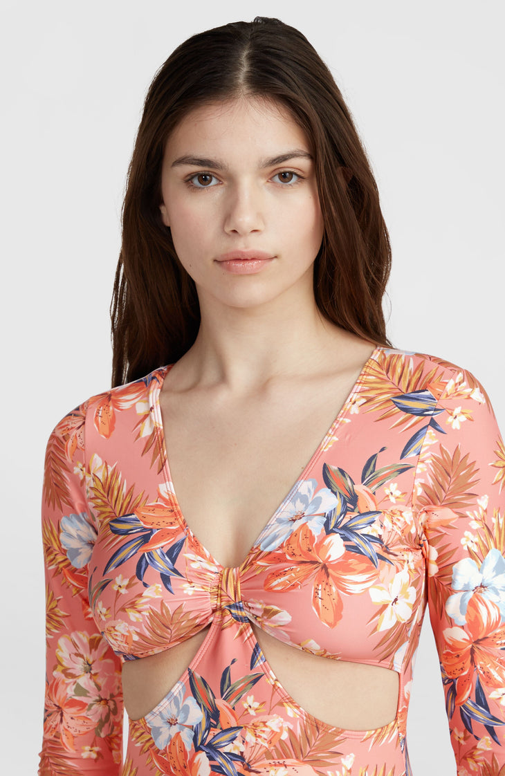 Surfsuit Punta Tropical Key West | Canyon Clay Flower AOP