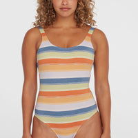 Maillot une pièce Beach Vintage | Vintage Stripe