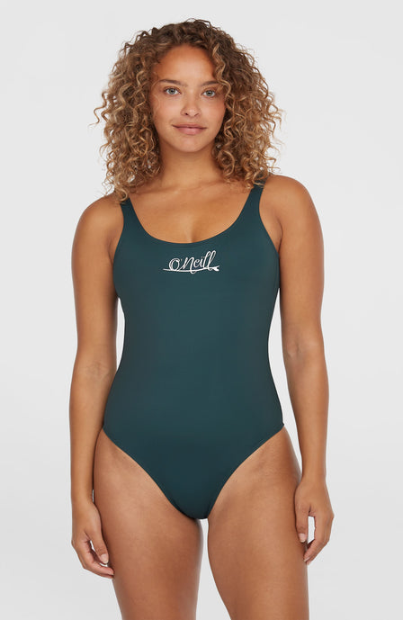 Maillot une pièce Essentials Script | Alma Steel