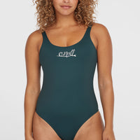 Maillot une pièce Essentials Script | Alma Steel