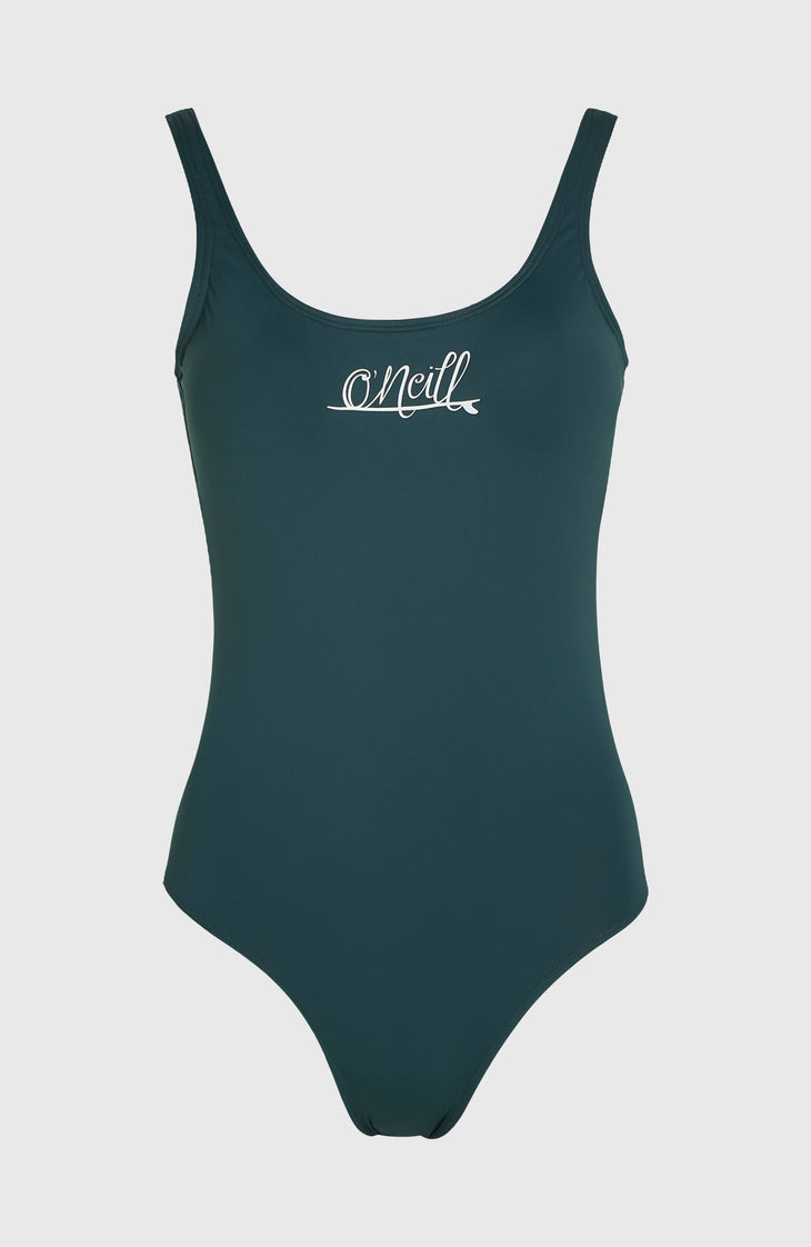 Maillot une pièce Essentials Script | Alma Steel