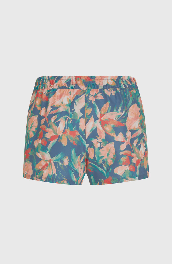 Short de bain Essentials Print 12'' | Blue Painted Tropics