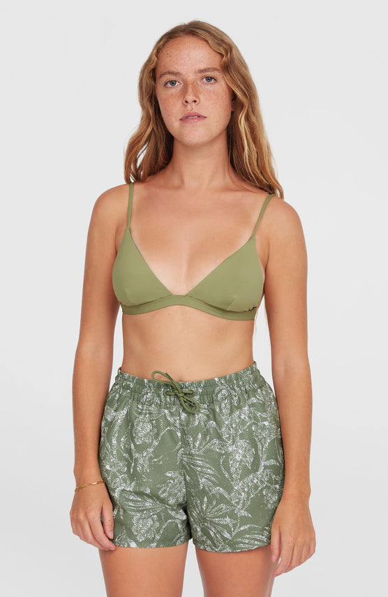 Short de bain Essentials Print 12'' | Green Textured Jungle