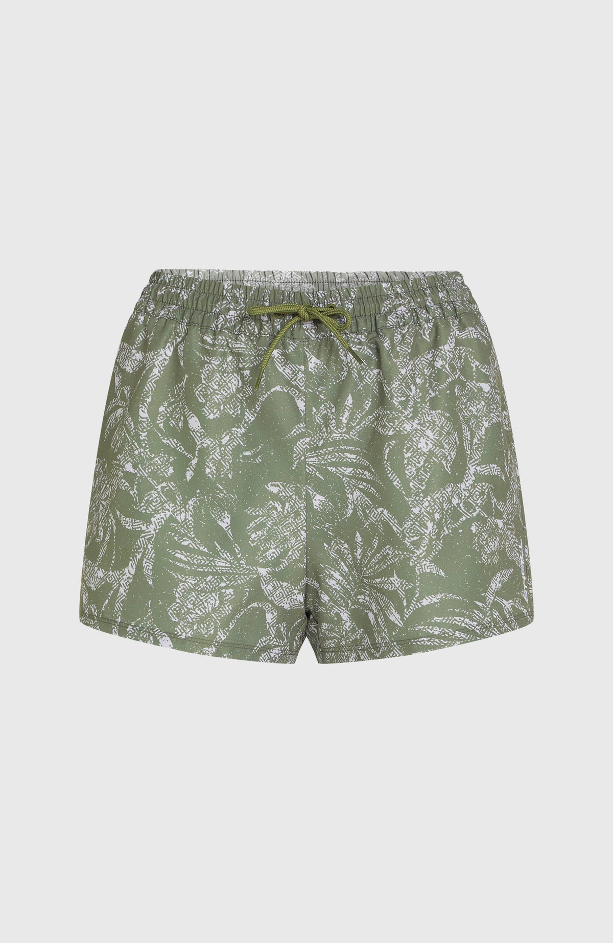 Short de bain Essentials Print 12'' | Green Textured Jungle