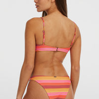 Ensemble de bikinis O'Riginals Pismo Flamenco | Orange Sunny Stripe