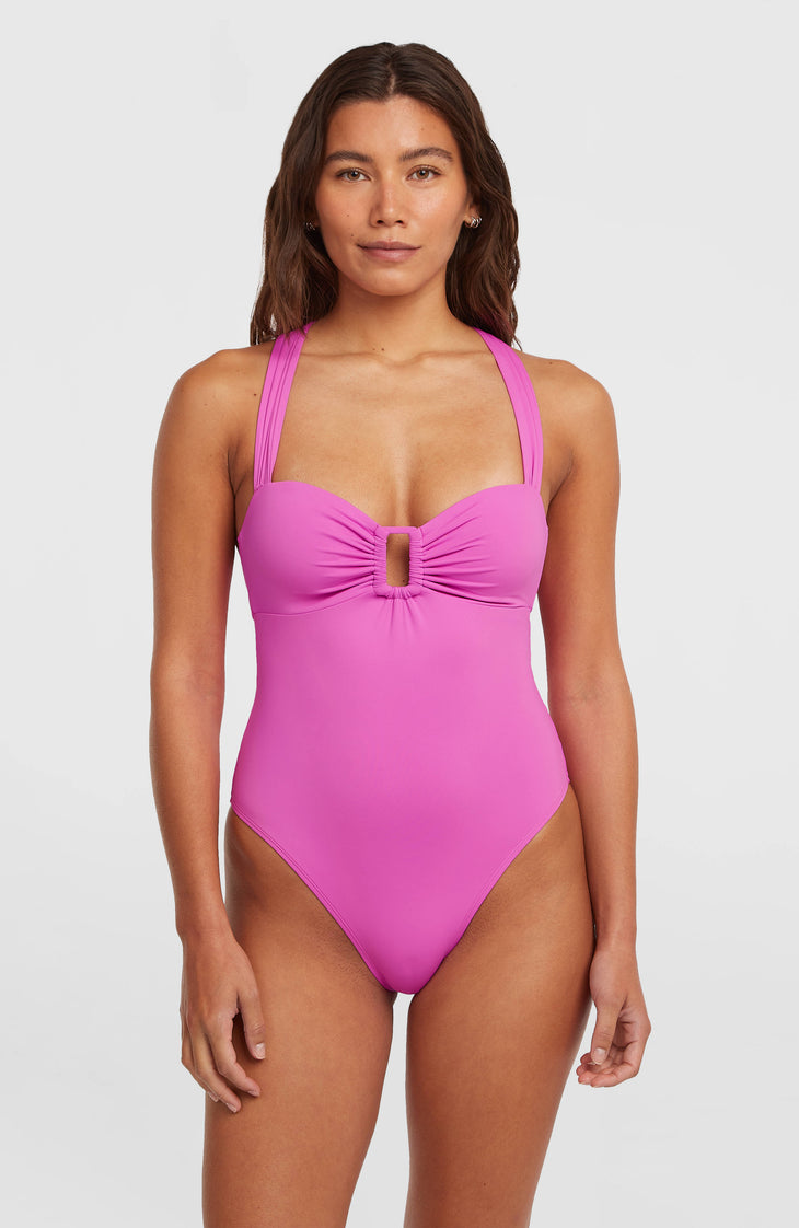 Maillot une pièce Annie | Electric Fuschia