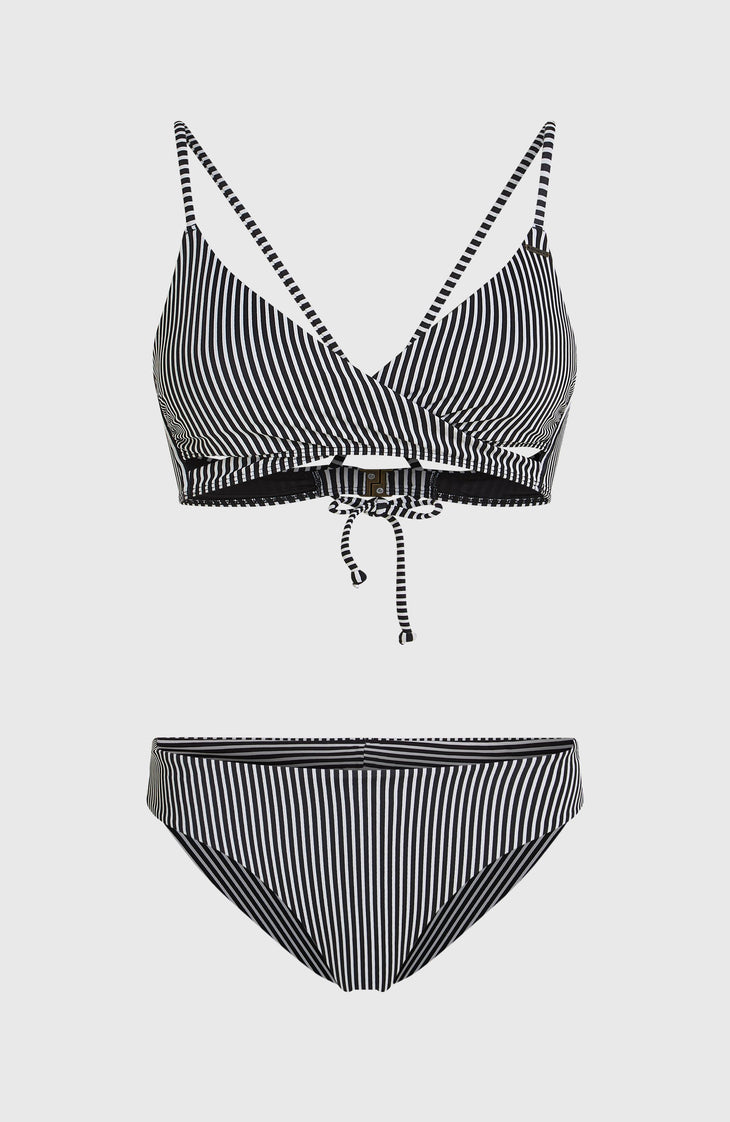 Ensemble de bikinis Essentials Baay Maoi | Black Micro Stripe