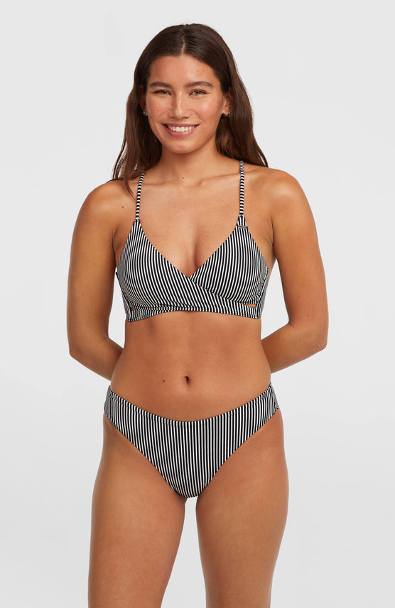 Ensemble de bikinis Essentials Baay Maoi | Black Micro Stripe