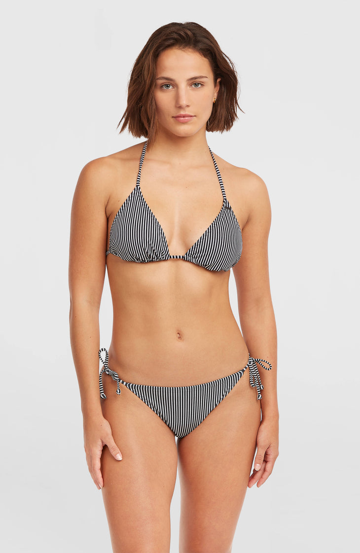 Ensemble de bikinis Essentials Capri Bondey | Black Micro Stripe
