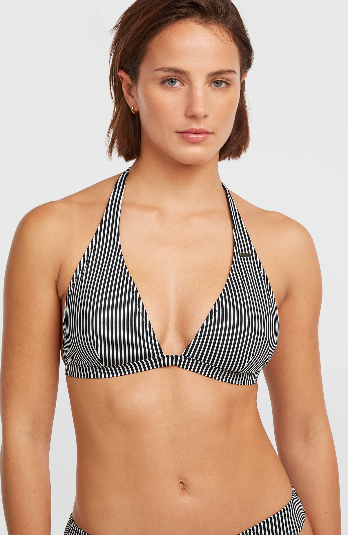 Ensemble de bikinis Essentials Marga Cruz | Black Micro Stripe