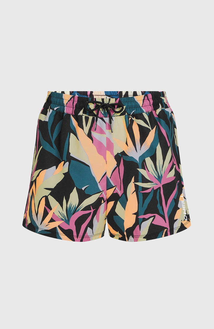 Short de bain Essentials 12'' All-Over Print | Black Wmns Tropicana
