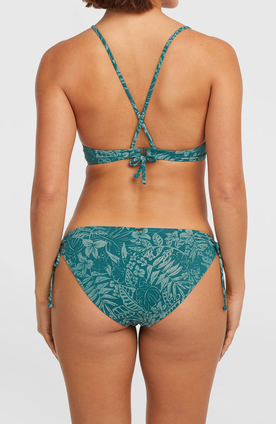 Bas de bikini Rita Side-Tie | Green Island Sky