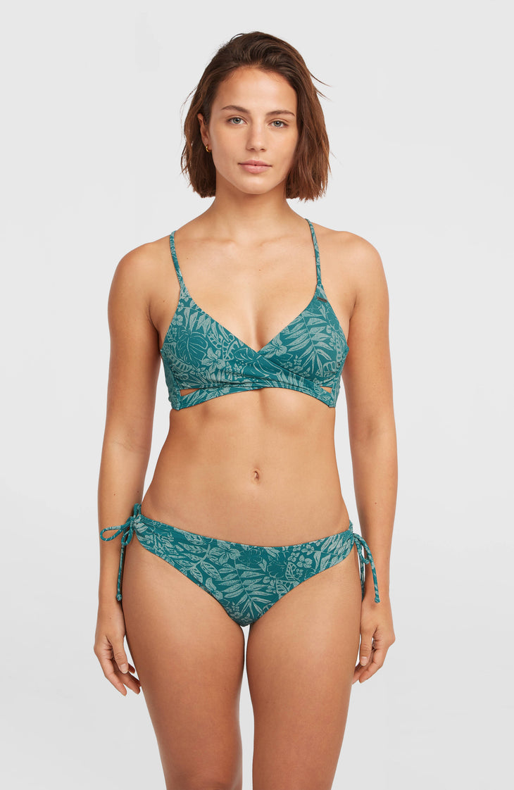 Bas de bikini Rita Side-Tie | Green Island Sky