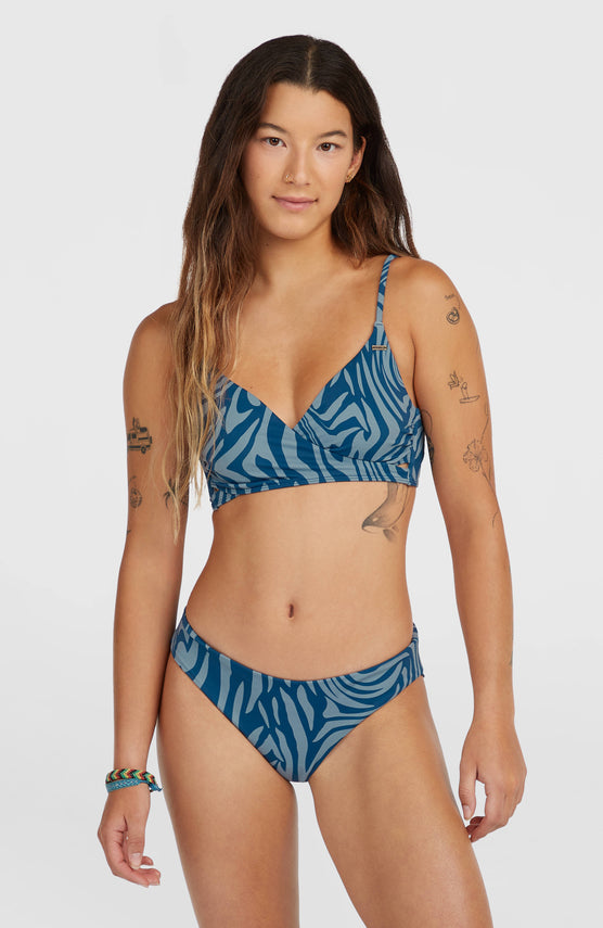 Ensemble de bikinis Baay Maoi | Blue Swirl Zebra