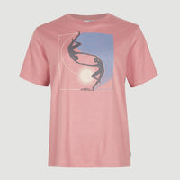 T-shirt graphique Allora | Ash Rose