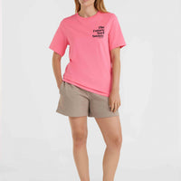 T-shirt classique Future Surf Society | Perfectly Pink