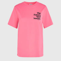 T-shirt classique Future Surf Society | Perfectly Pink