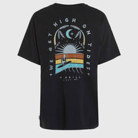 T-shirt O'Neill Beach Vintage High On Tides | Black Out