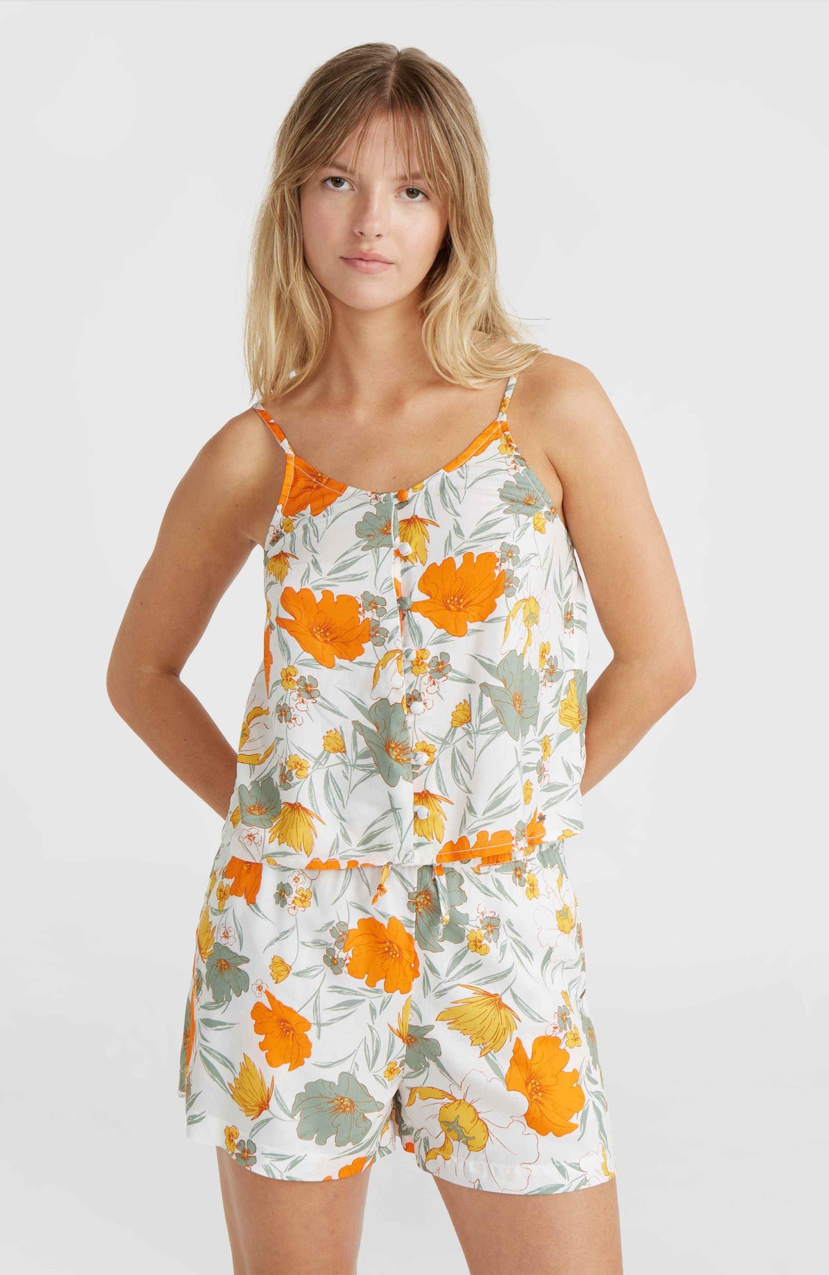 Débardeur en tissu Tiare | White Bluemchen