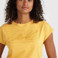 T-shirt Essentials O'Neill Signature | Golden Haze