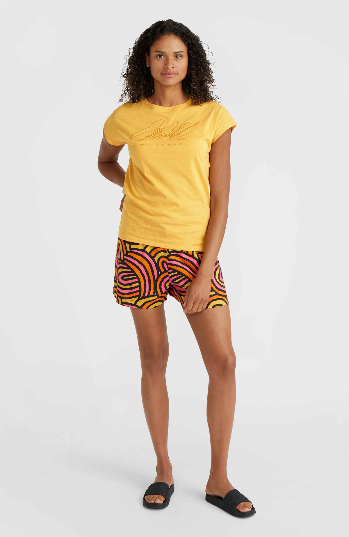 T-shirt Essentials O'Neill Signature | Golden Haze