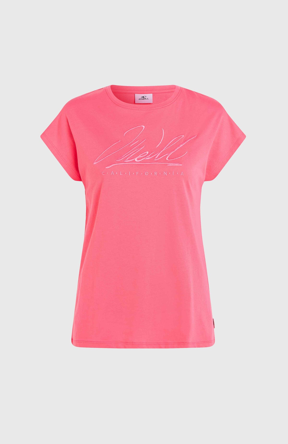 T-shirt Essentials O'Neill Signature | Perfectly Pink