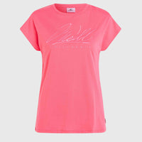 T-shirt Essentials O'Neill Signature | Perfectly Pink