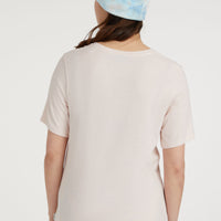 Tee-Shirt Manches Courtes Essential V-Neck | Peach Whip