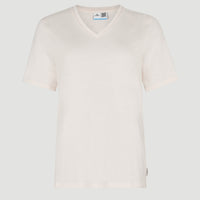 Tee-Shirt Manches Courtes Essential V-Neck | Peach Whip