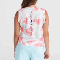 Débardeur Women of the Wave | Pink Ice Cube Tie Dye