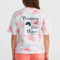 T-shirt Women of the Wave | Pink Ice Cube Tie Dye