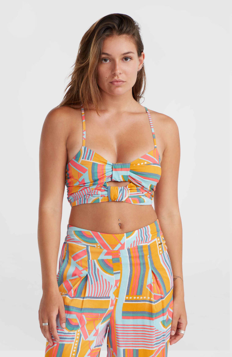 Débardeur Farrah Women of the Wave | Yellow Art Geo