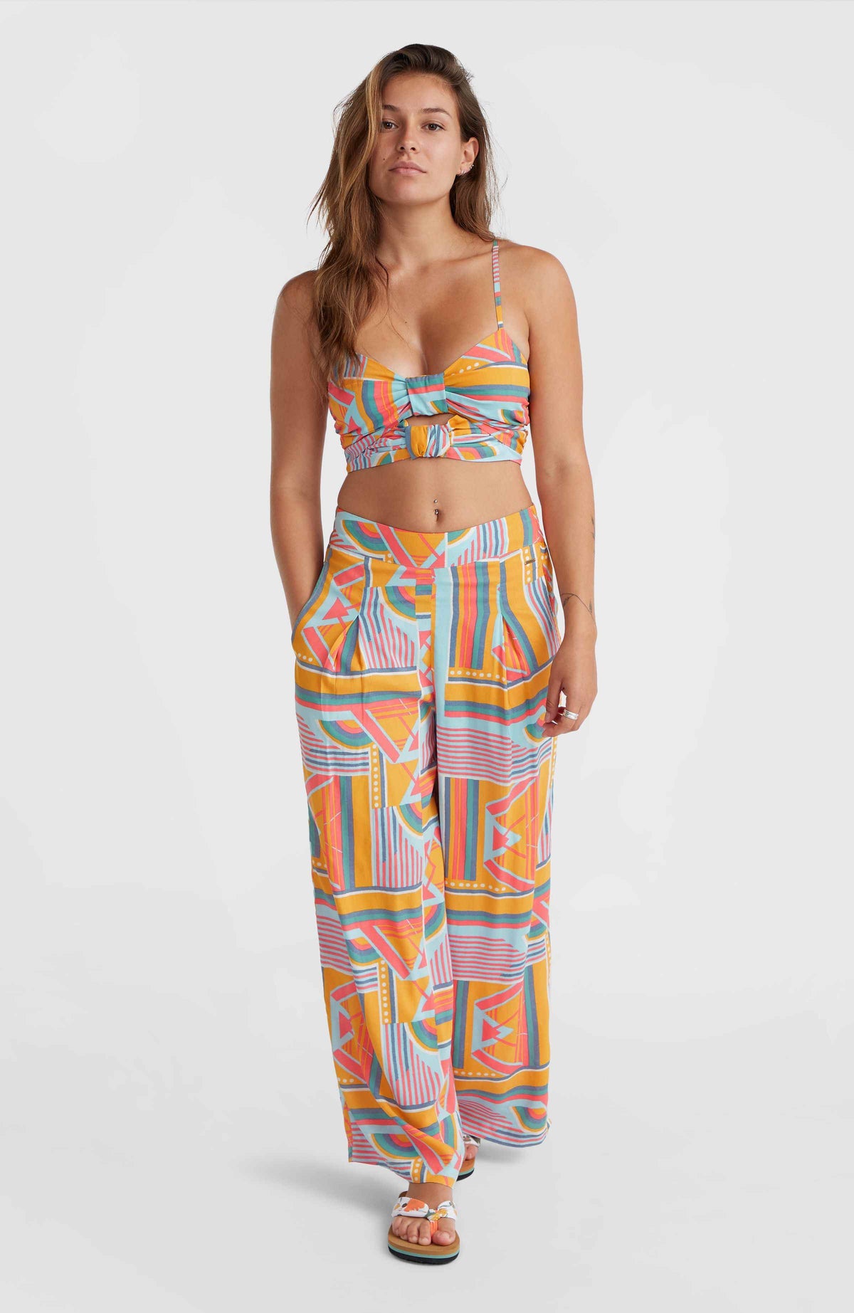 Débardeur Farrah Women of the Wave | Yellow Art Geo