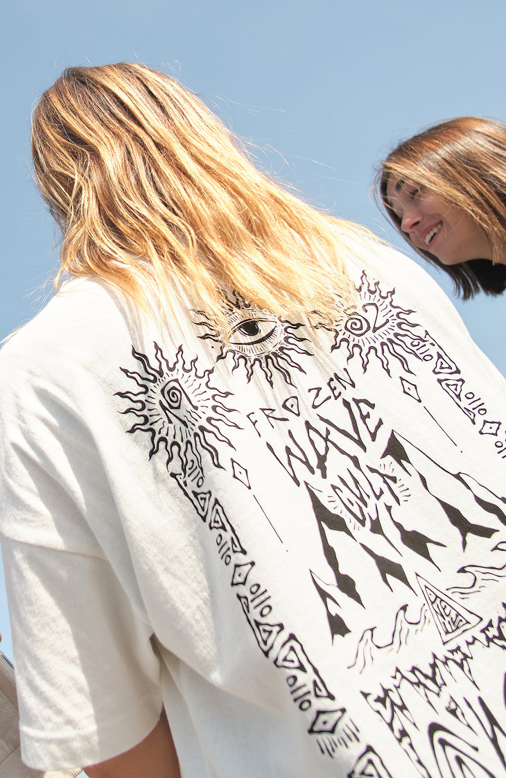 T-shirt oversize Surf Heroes | Snow White