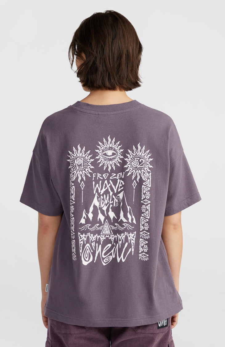 T-shirt oversize Surf Heroes | Mauve Miracle