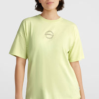 T-shirt Back Graphic | Lime Wash