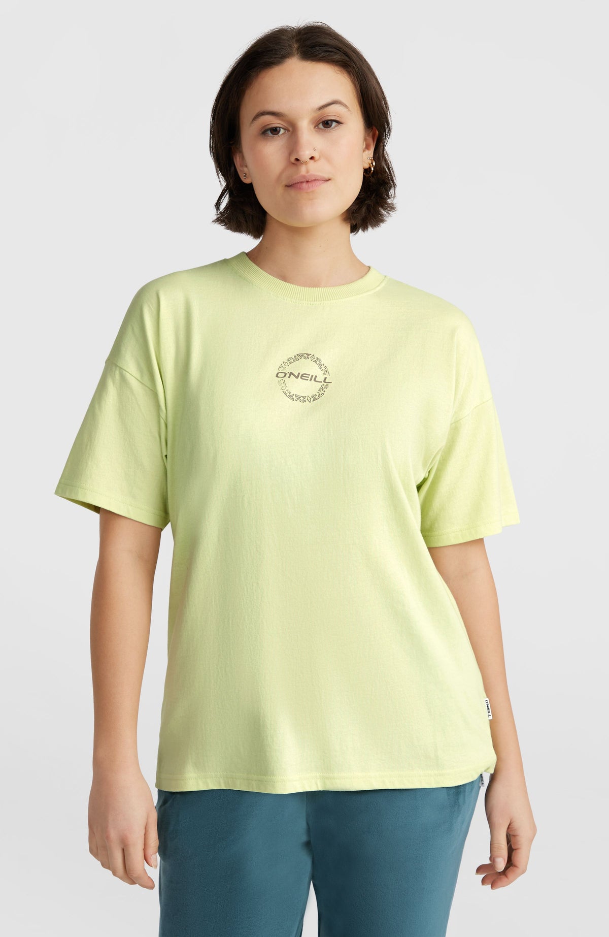 T-shirt Back Graphic | Lime Wash