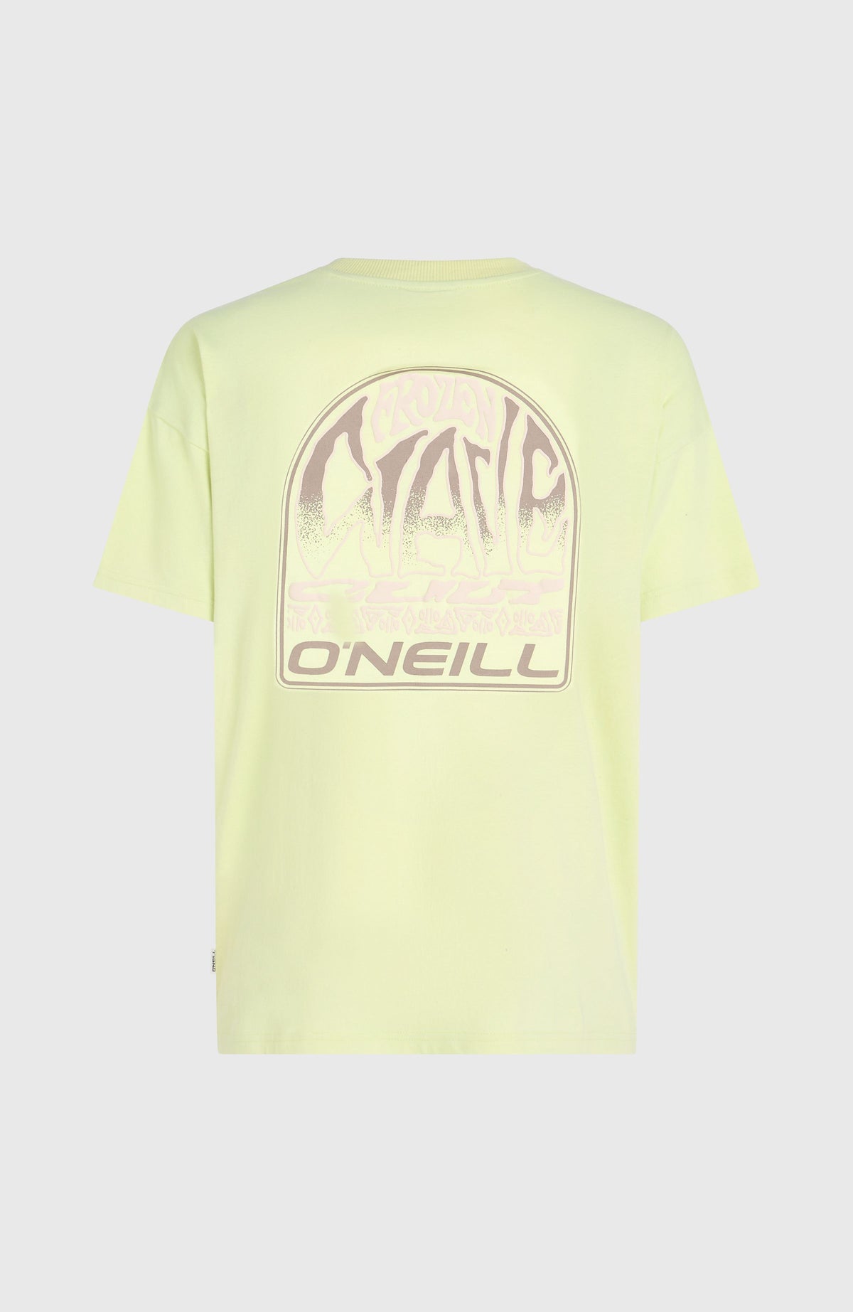 T-shirt Back Graphic | Lime Wash