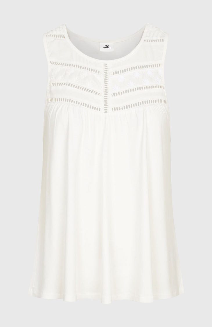 Débardeur à broderie Essentials Tokeena | Snow White