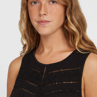 Débardeur à broderie Essentials Tokeena | Black Out