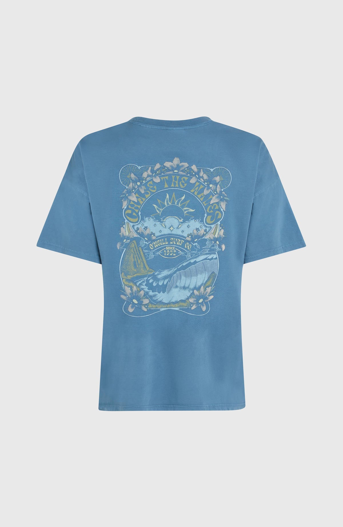 T-shirt Beach Vintage | Copen Blue