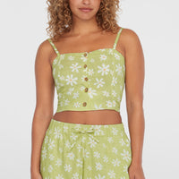 Haut court Beach Vintage | Green Daisyline