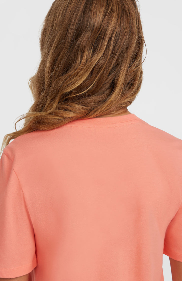 T-shirt Essentials Script | Coral Pink