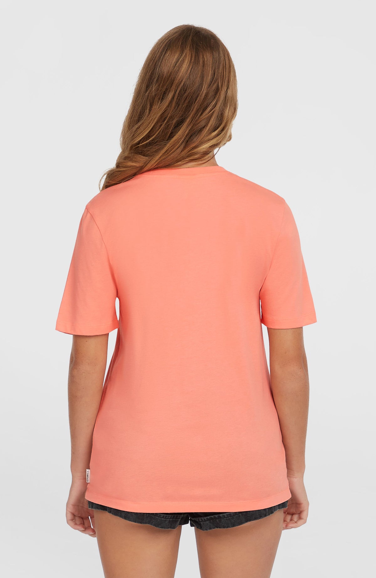 T-shirt Essentials Script | Coral Pink