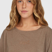 T-shirt drapé Essentials Script | Storm