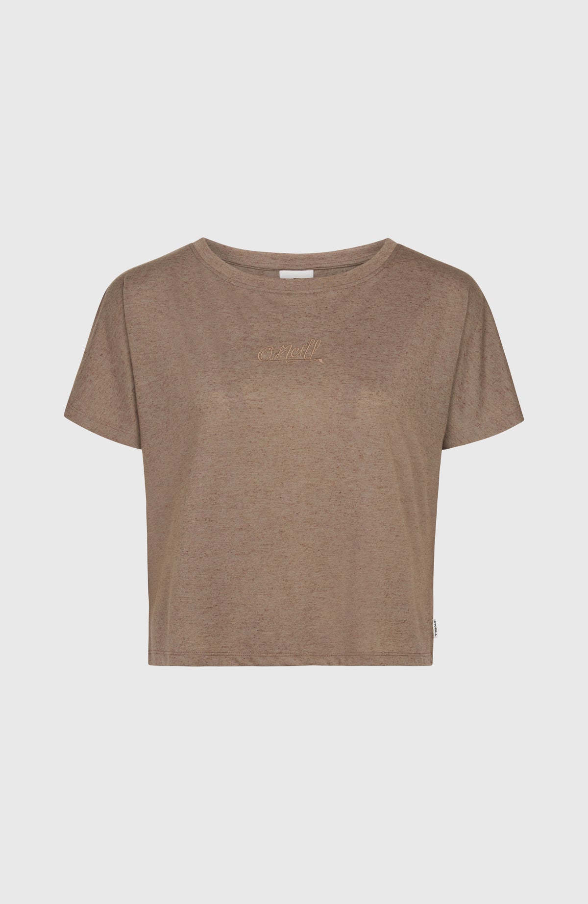 T-shirt drapé Essentials Script | Pure Cashmere