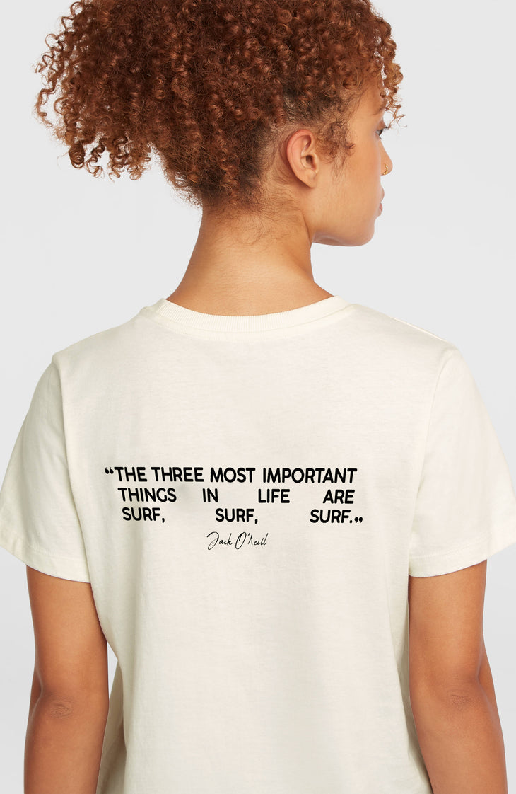 T-shirt O'Neill Polygiene Cotton Graphic | Snow White