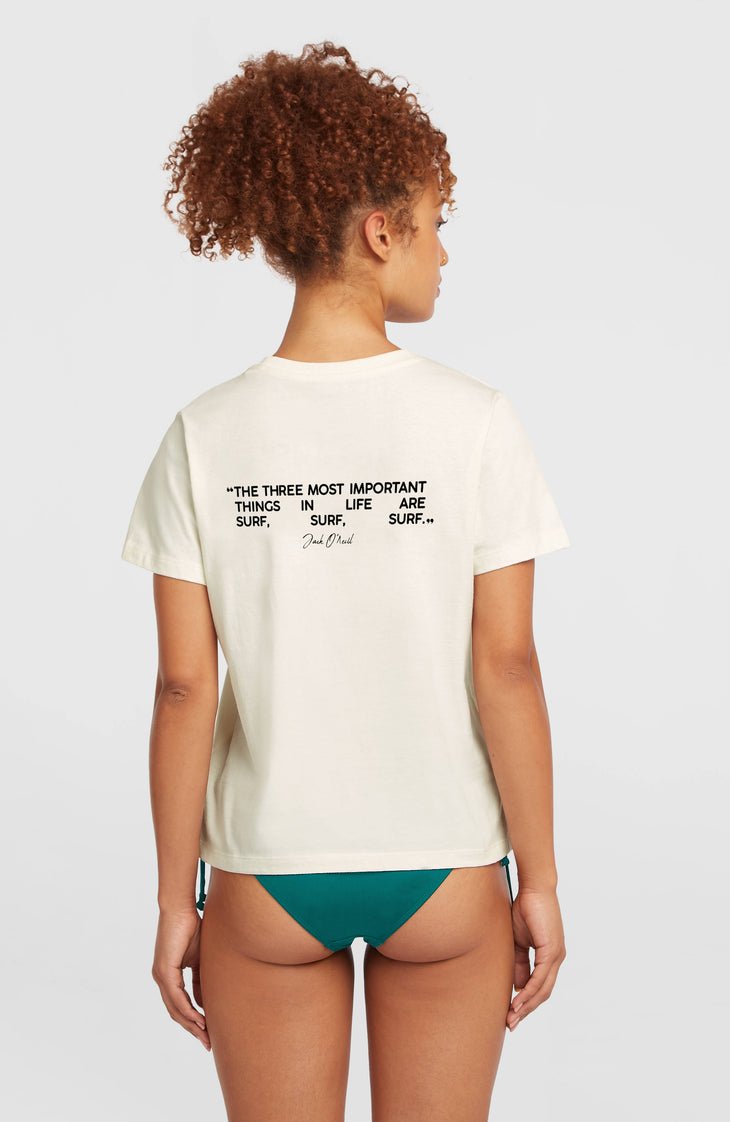 T-shirt O'Neill Polygiene Cotton Graphic | Snow White